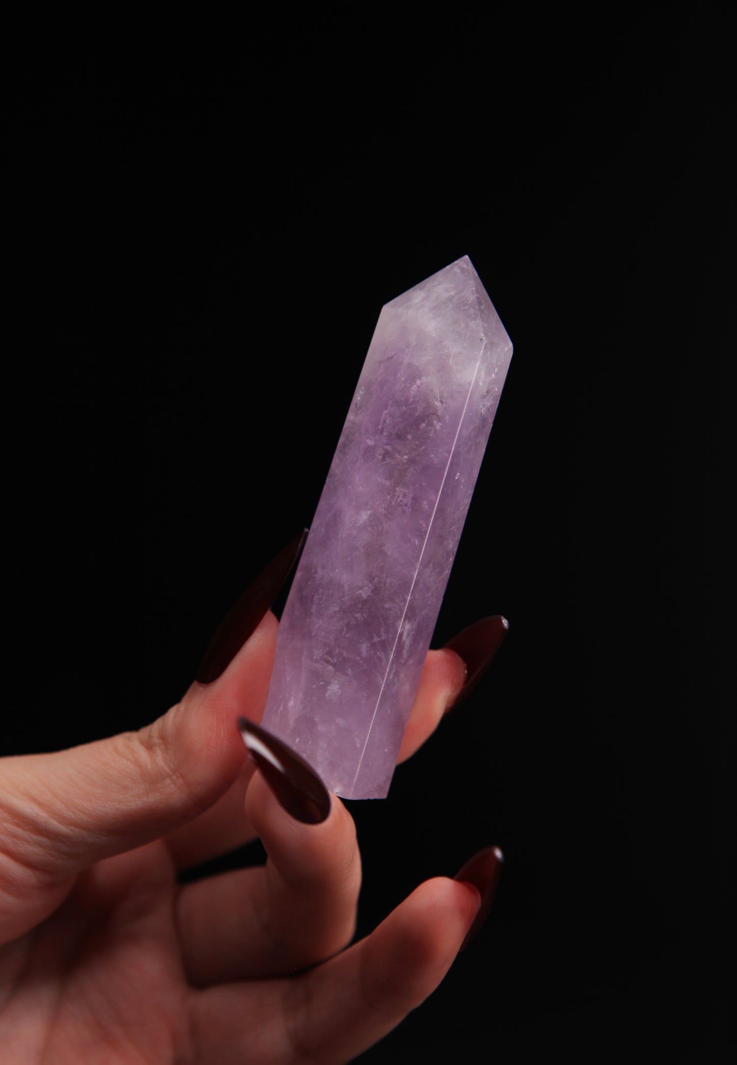 Mystical Brazilian Amethyst Tower for Spiritual Healing & Magickal Energy
