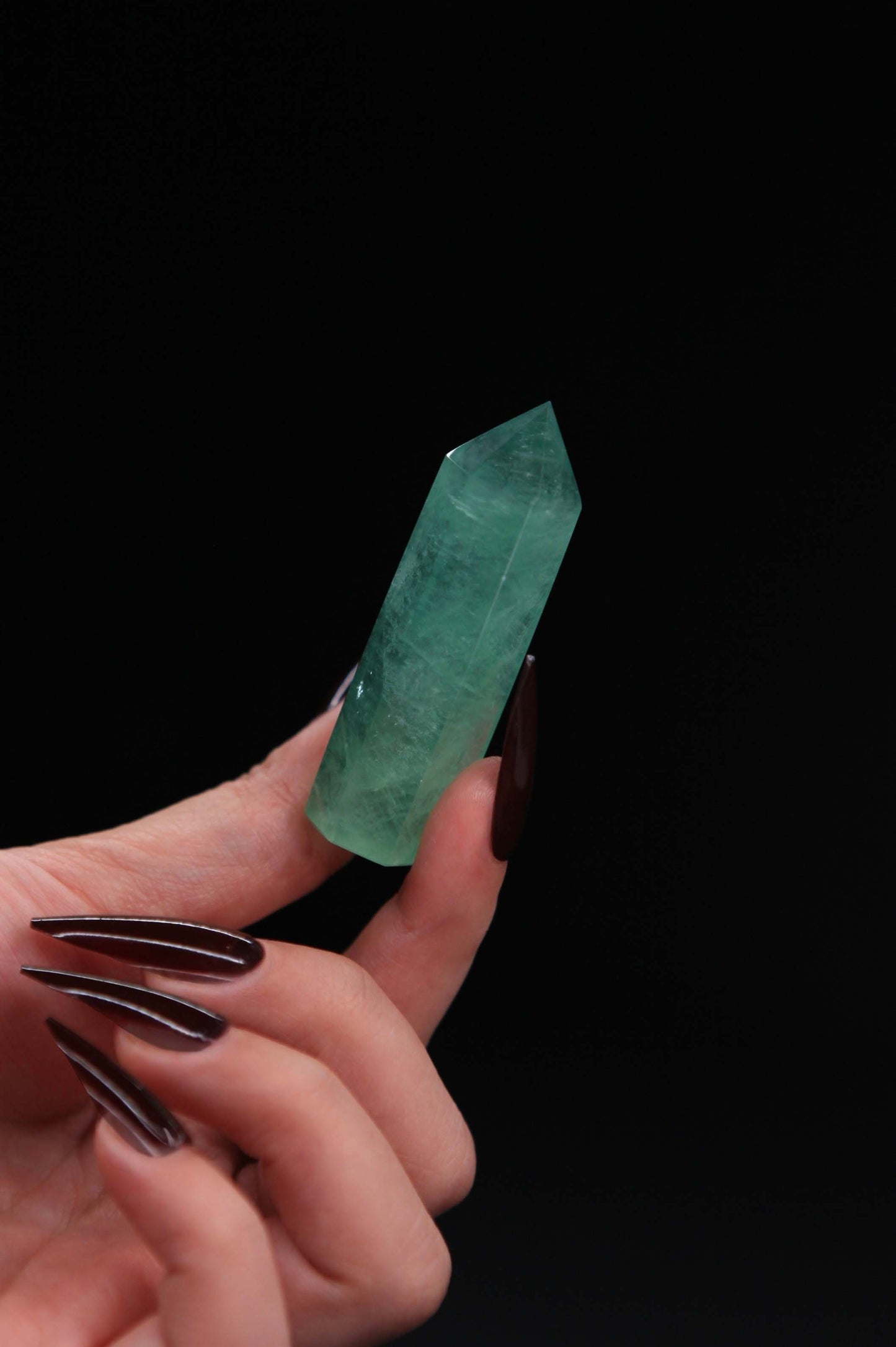 Enchanted Green Fluorite Tower for Clarity & Magickal Focus