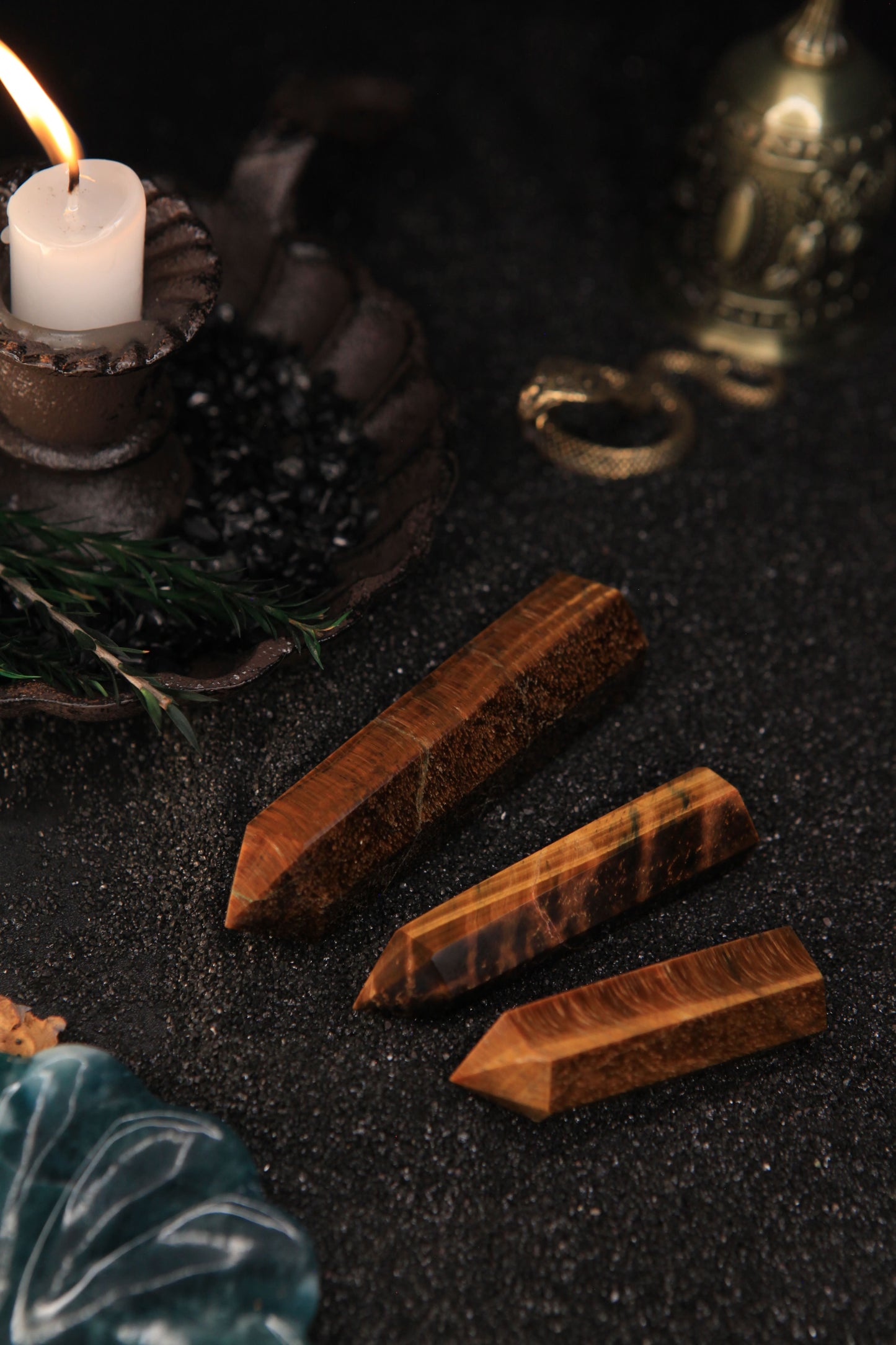 Empowered Tiger’s Eye Tower for Courage & Magickal Confidence