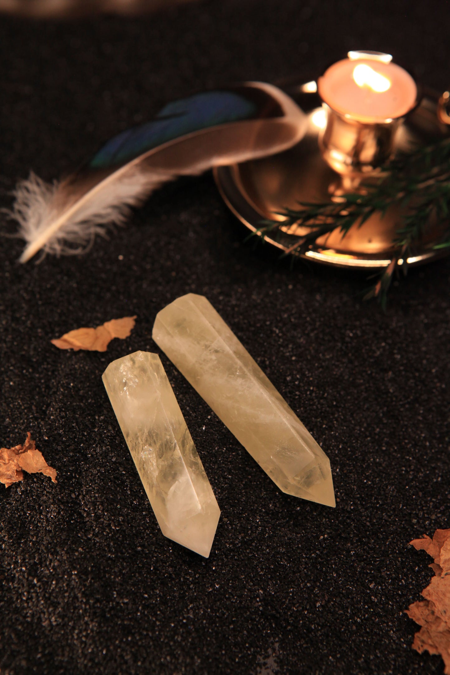 Mystical Citrine Tower for Abundance, Joy & Magickal Manifestation