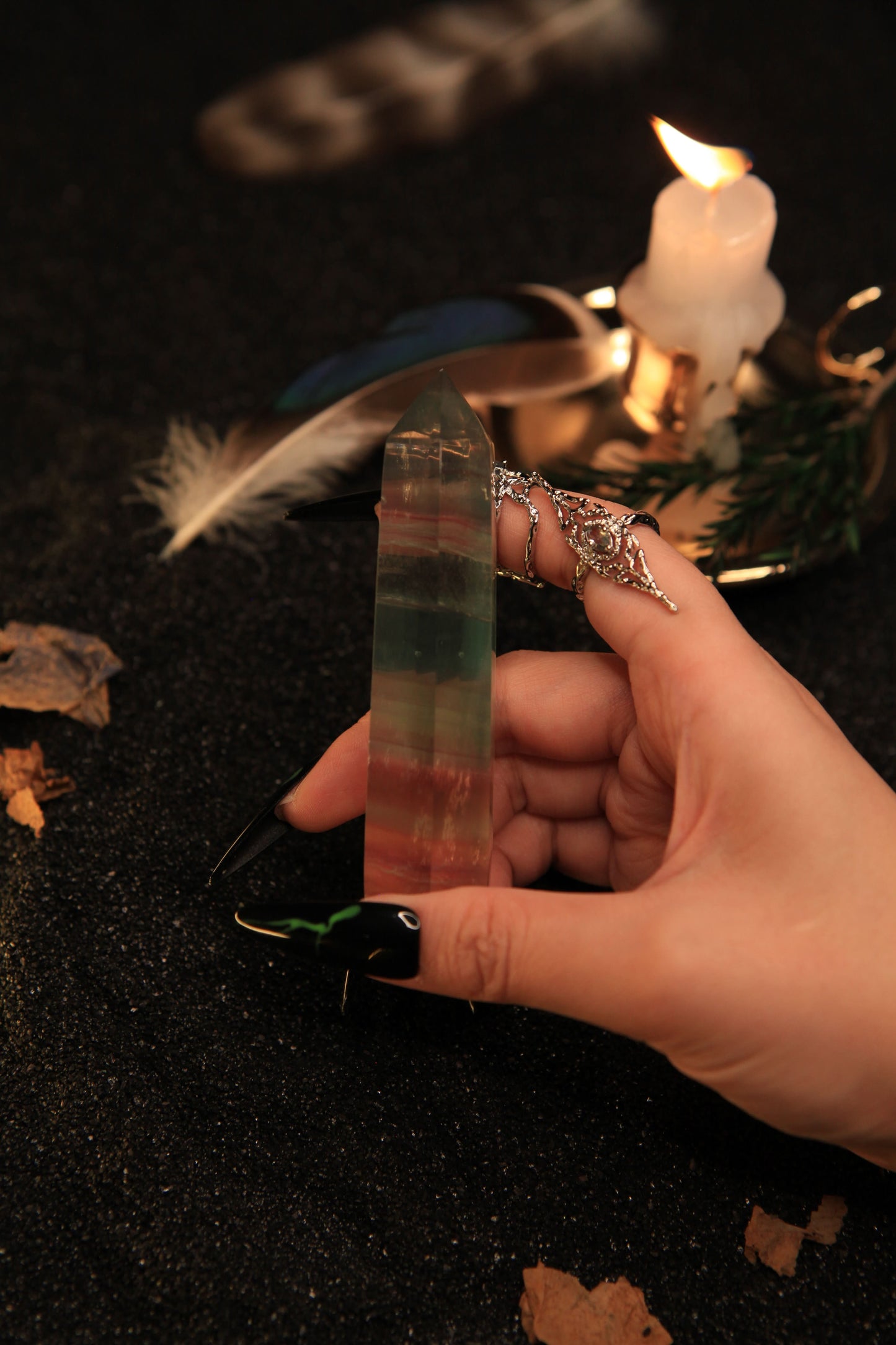 Radiant Fluorite Tower for Clarity & Multidimensional Harmony