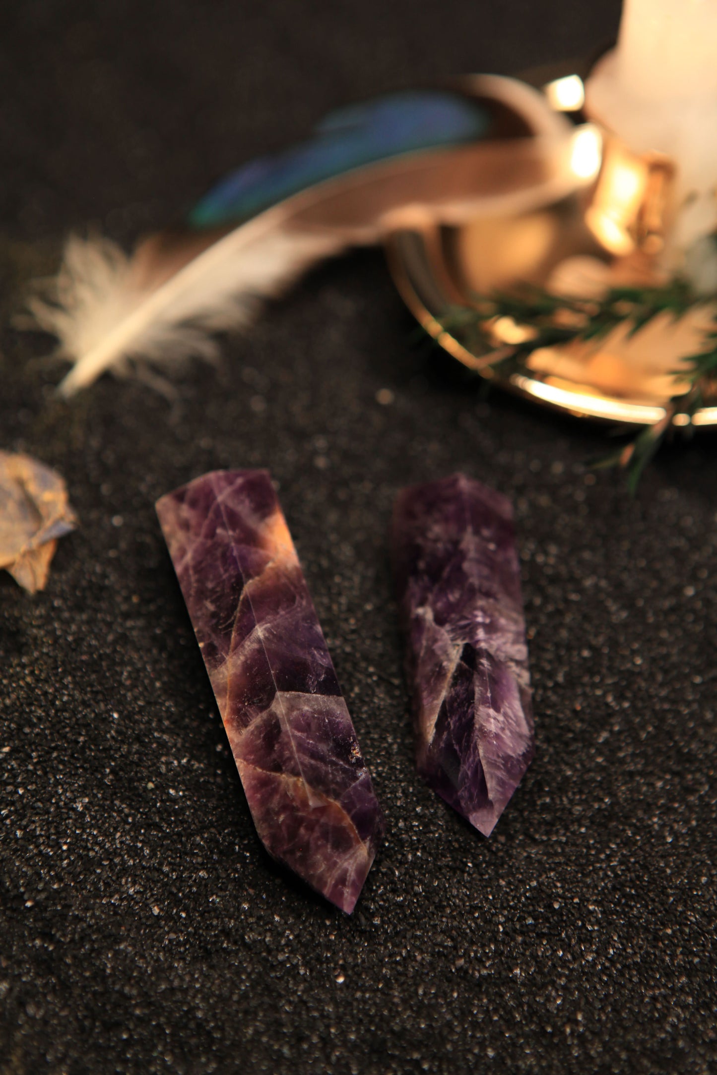 Ethereal Amethyst Wand for Intuition & Divine Connection