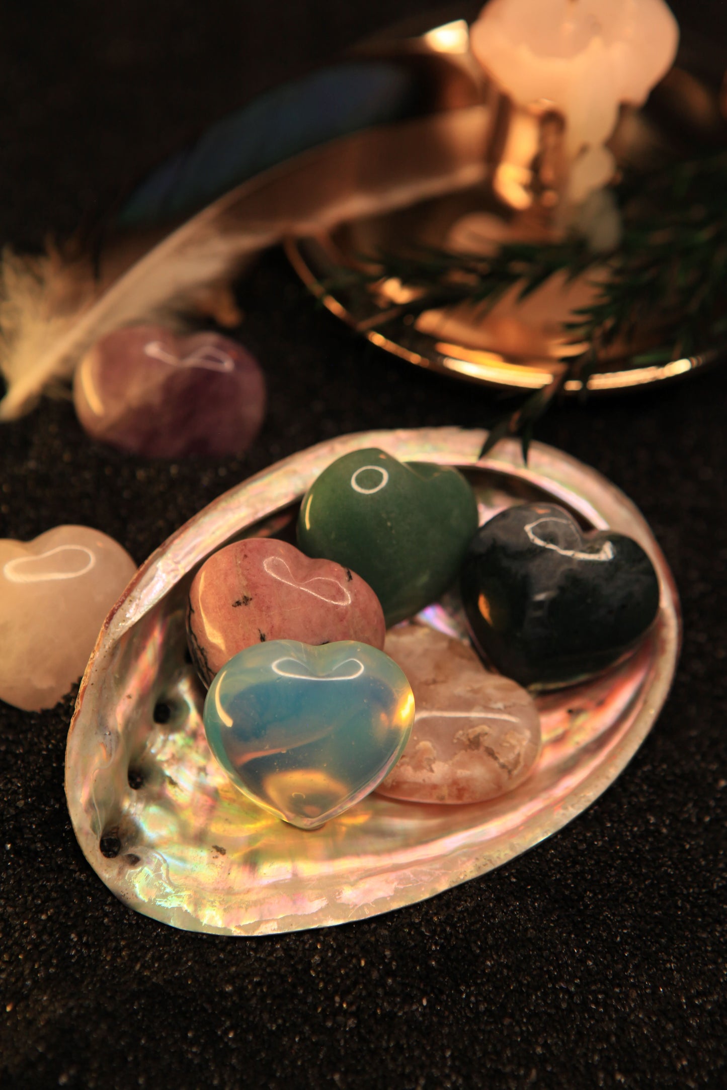 Enchanted Heart-Shaped Crystal for Love, Healing & Radiant Energy