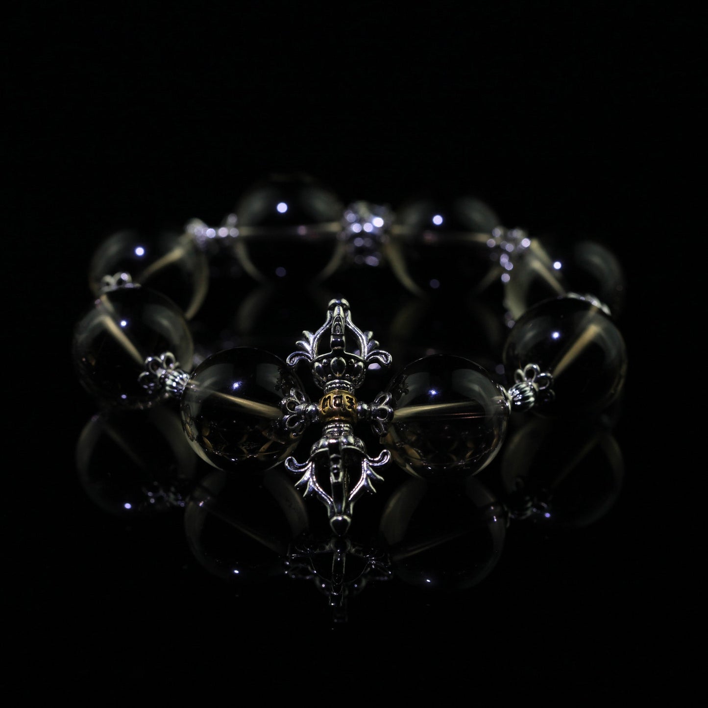 Smoky Quartz Vajra Bracelet