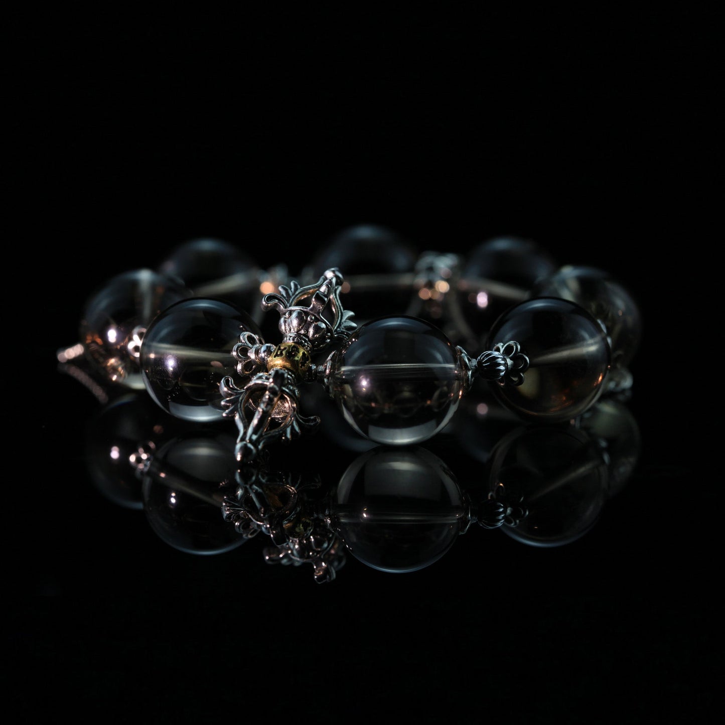 Smoky Quartz Vajra Bracelet