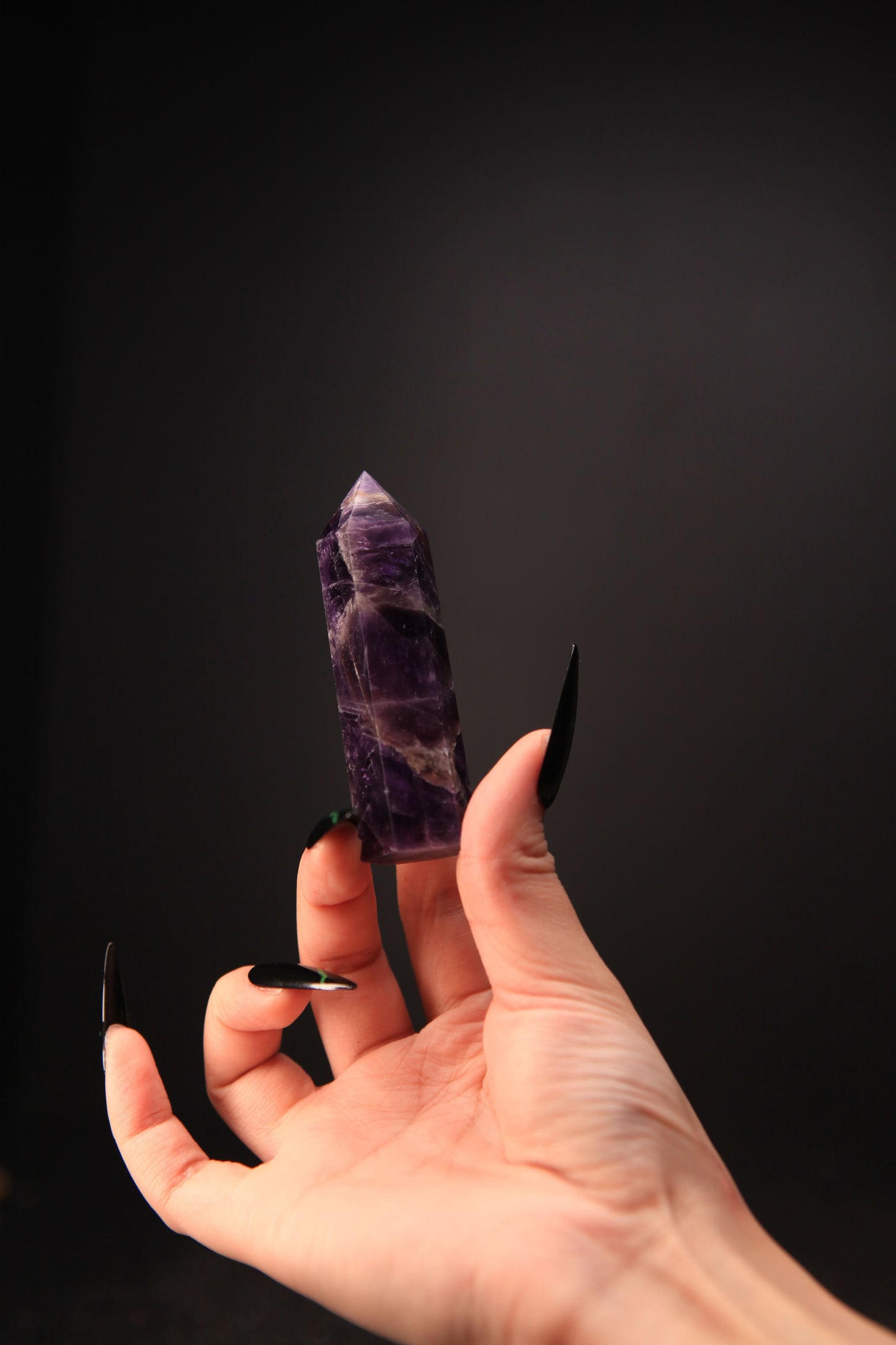 Ethereal Amethyst Wand for Intuition & Divine Connection