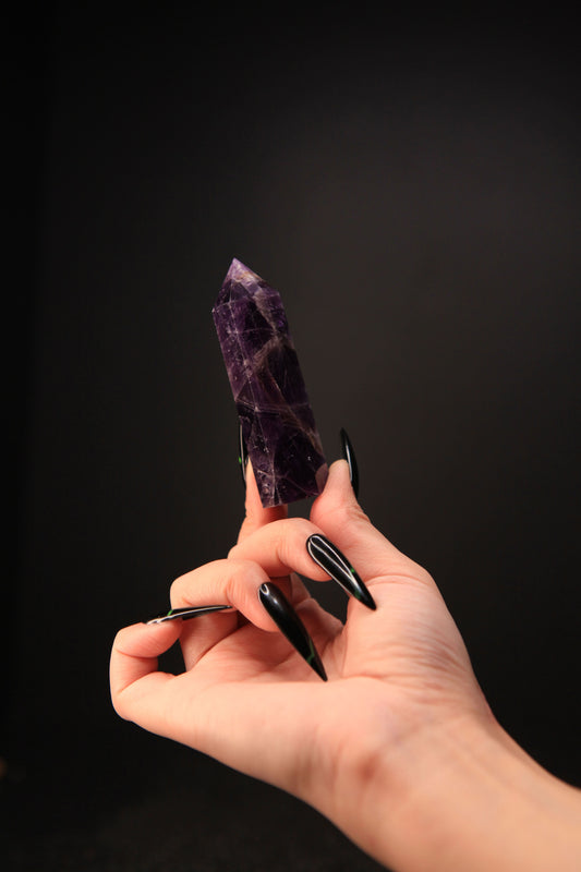 Ethereal Amethyst Wand for Intuition & Divine Connection