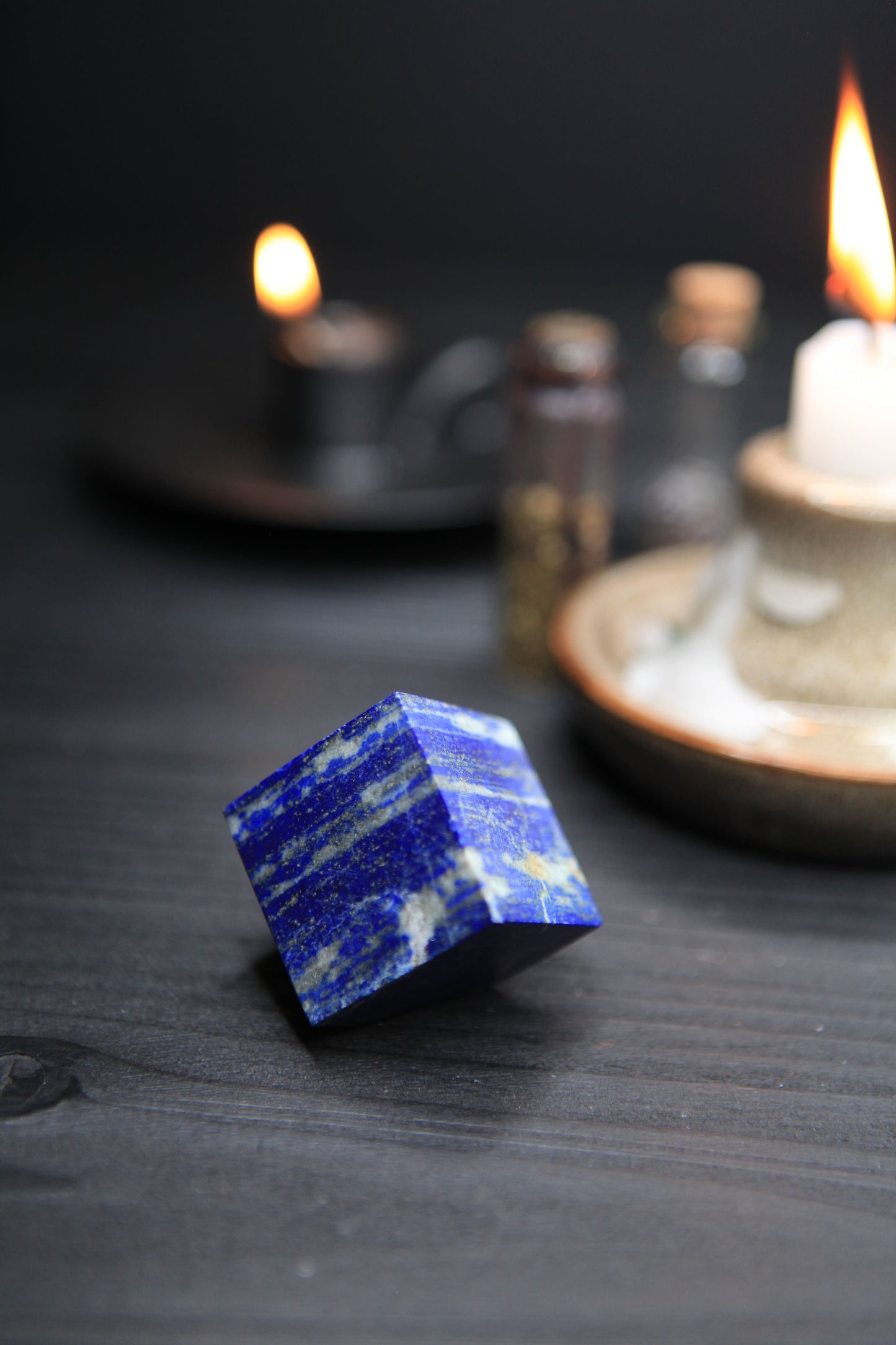 Lapis Lazuli Cube for Wisdom & Magick