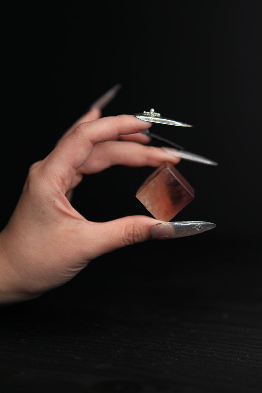 Fluorite Cube for Clarity & Magick