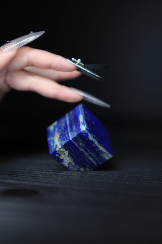 Lapis Lazuli Cube for Wisdom & Magick