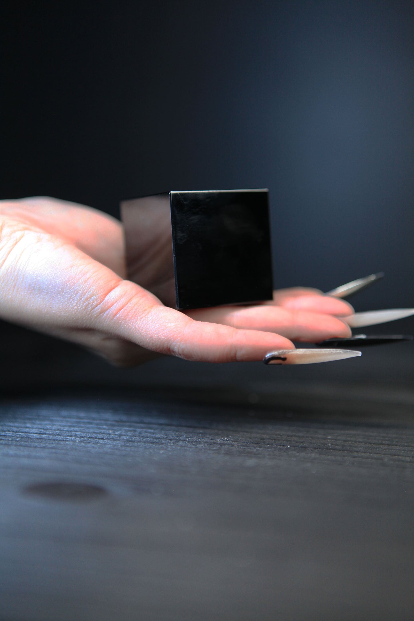 Obsidian Cube for Protection & Magick
