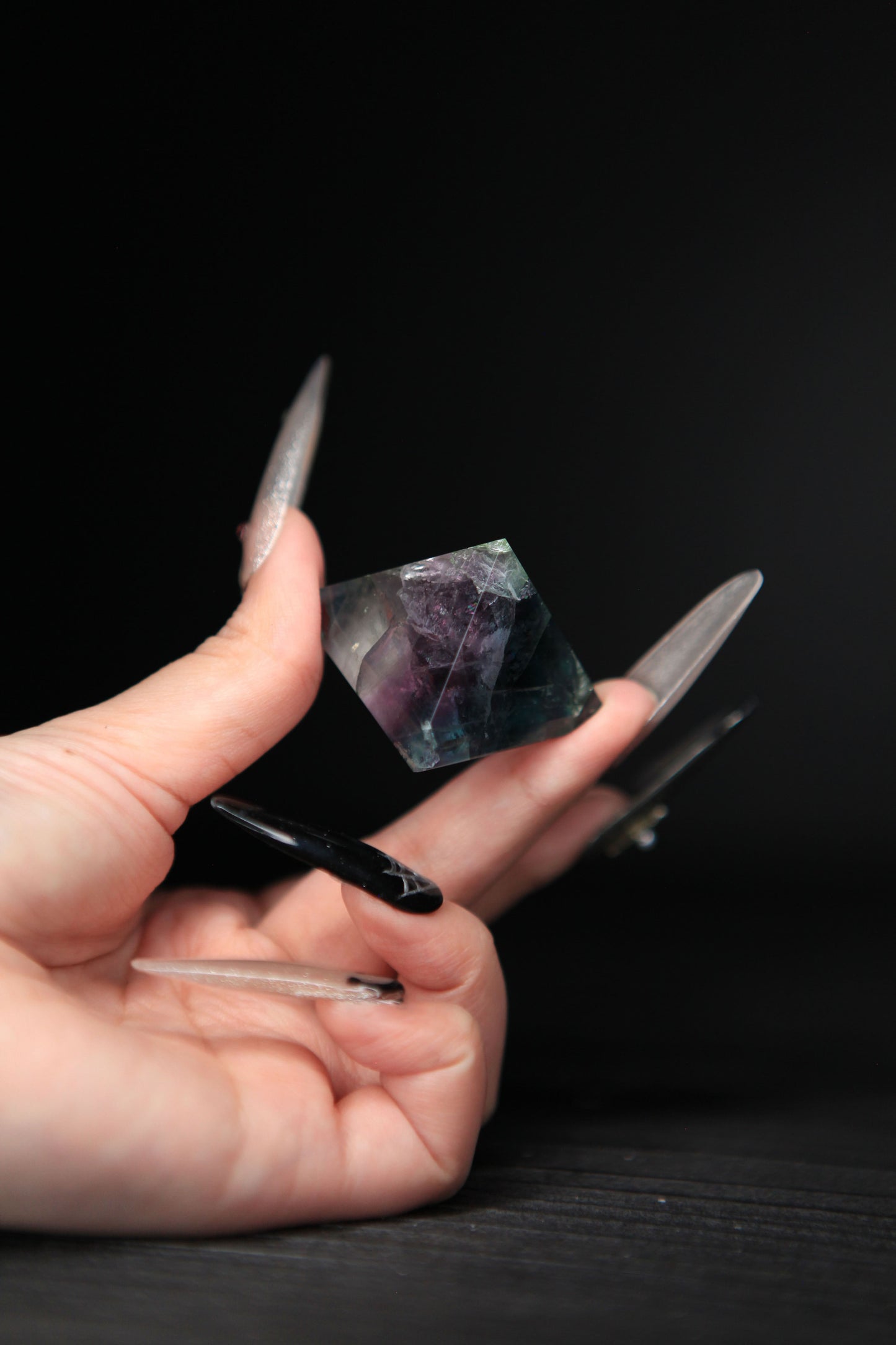 Fluorite Pyramid for Focus & Spirit