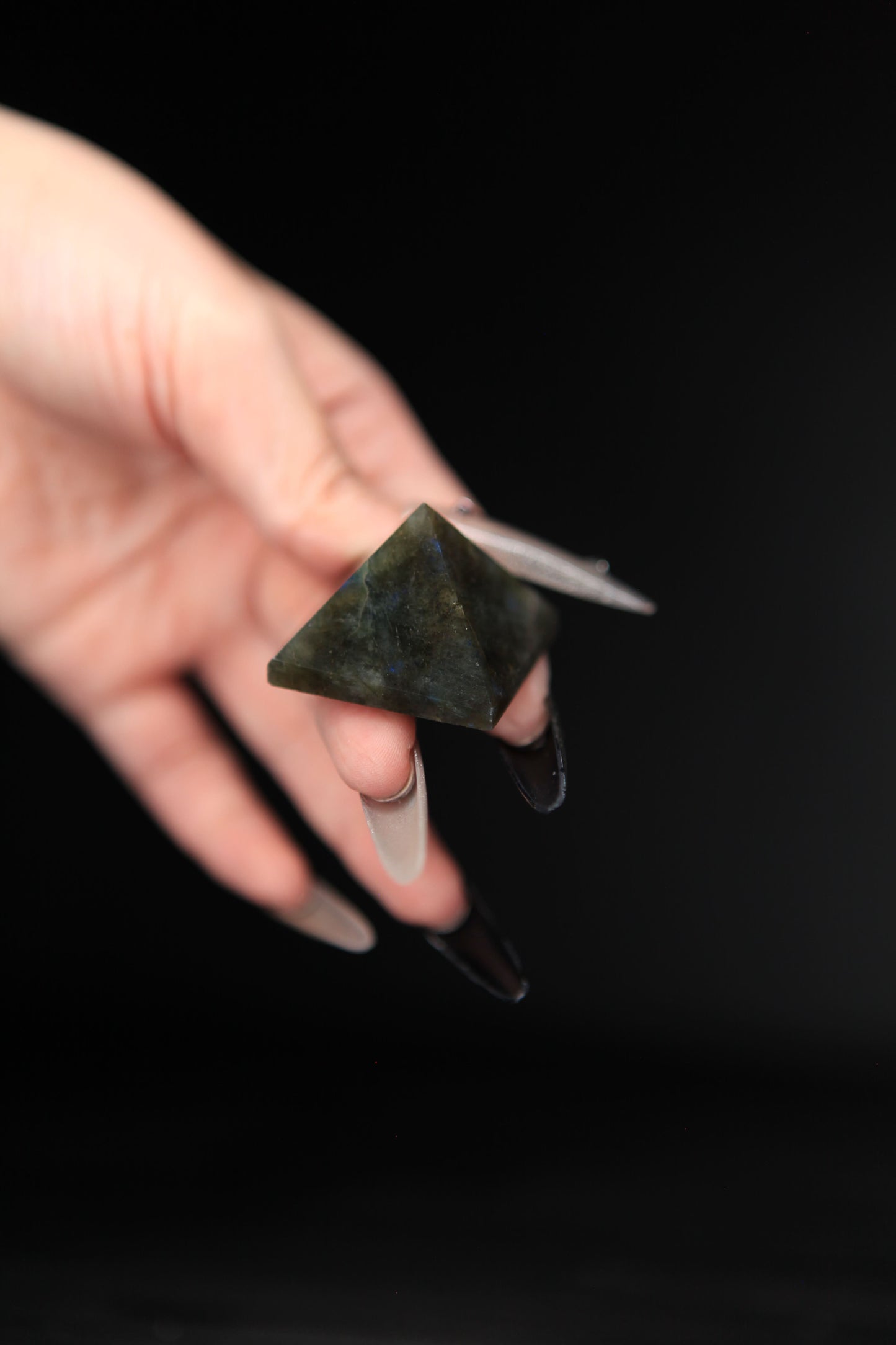 Labradorite Pyramid for Intuition & Mystery
