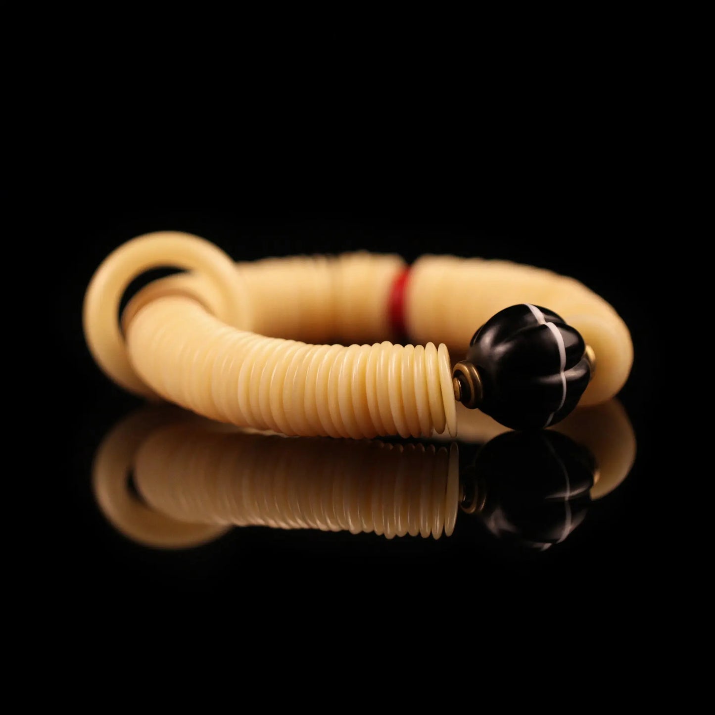 Light Yellow Camel Bone Bracelet