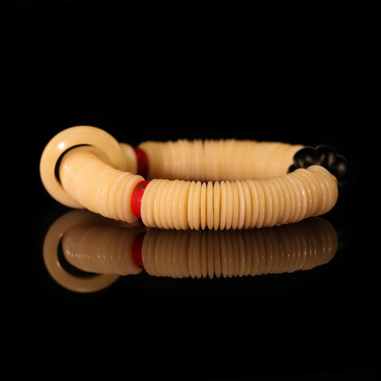 Light Yellow Camel Bone Bracelet