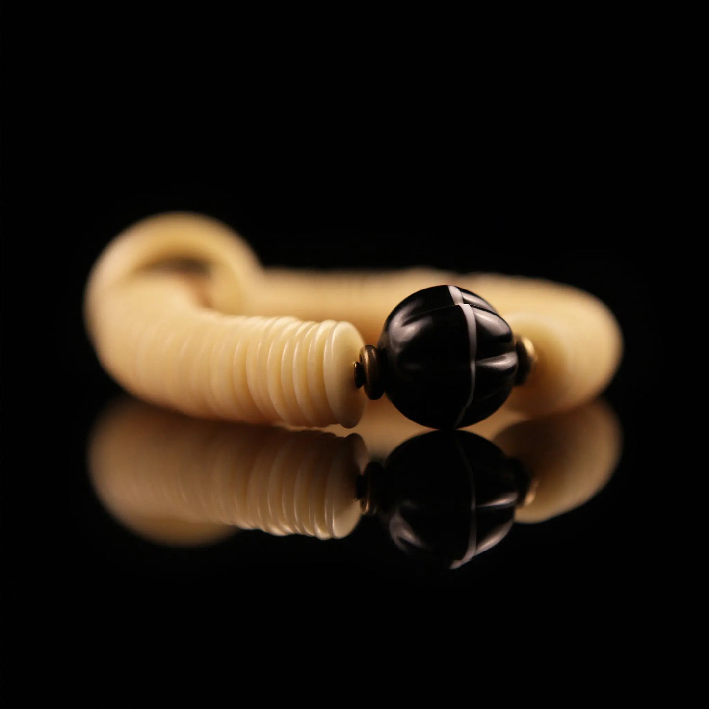 Light Yellow Camel Bone Bracelet