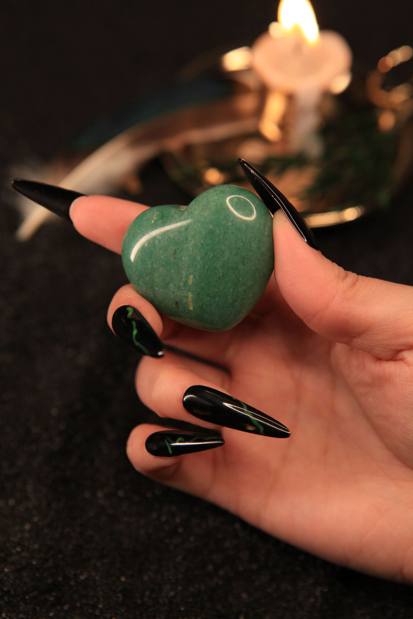 Enchanted Heart-Shaped Crystal for Love, Healing & Radiant Energy