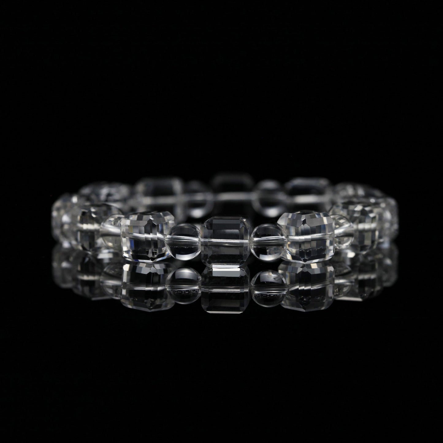 White Crystal Clarity Bracelet