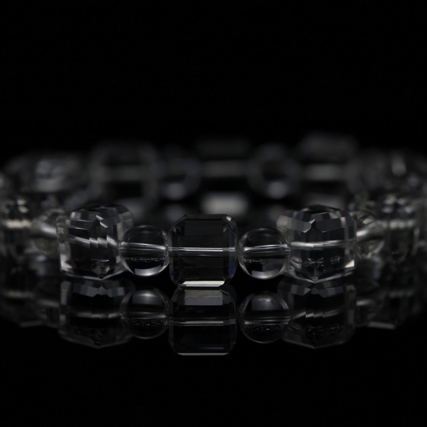 White Crystal Clarity Bracelet