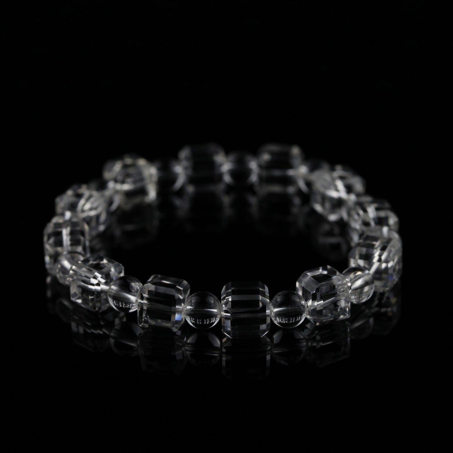White Crystal Clarity Bracelet