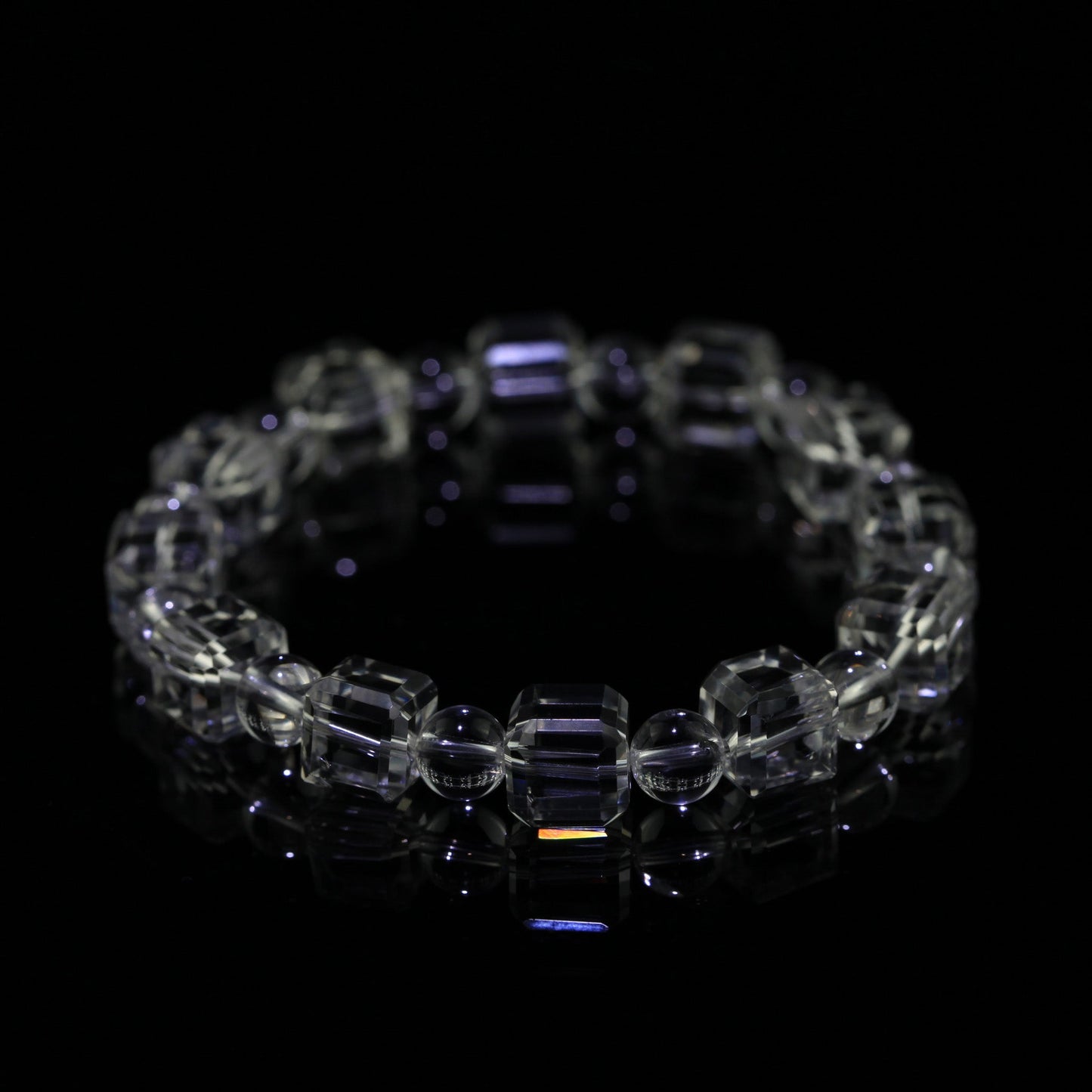 White Crystal Clarity Bracelet