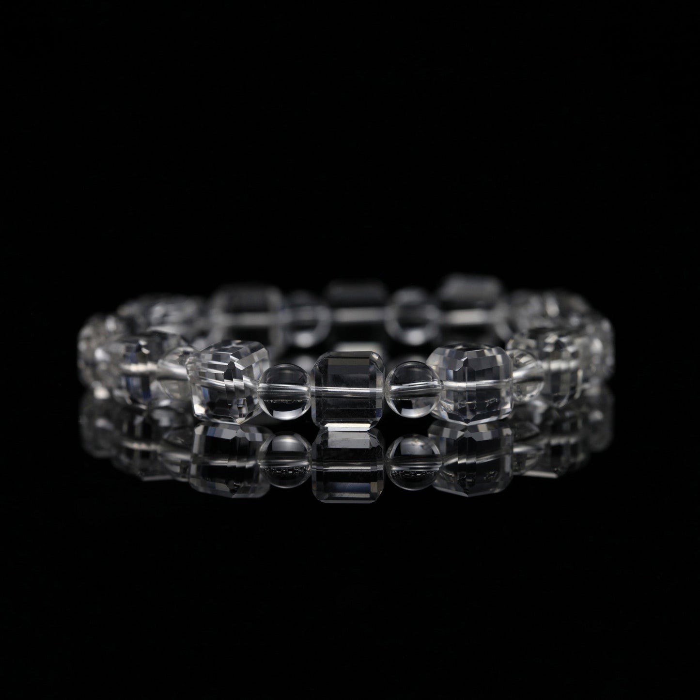 White Crystal Clarity Bracelet