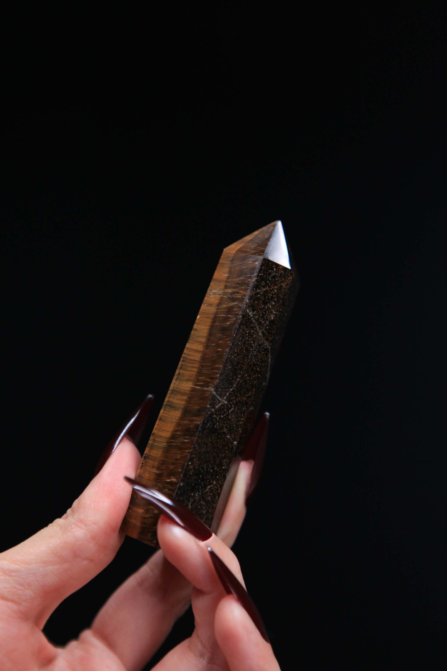 Empowered Tiger’s Eye Tower for Courage & Magickal Confidence