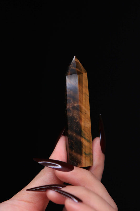 Empowered Tiger’s Eye Tower for Courage & Magickal Confidence