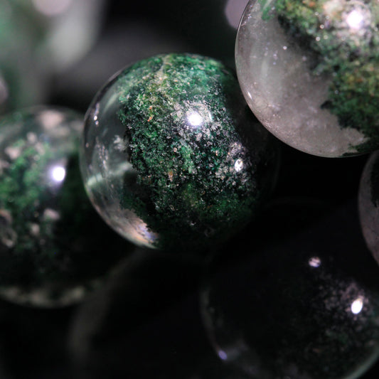 Green Phantom Quartz Wealth Bracelet