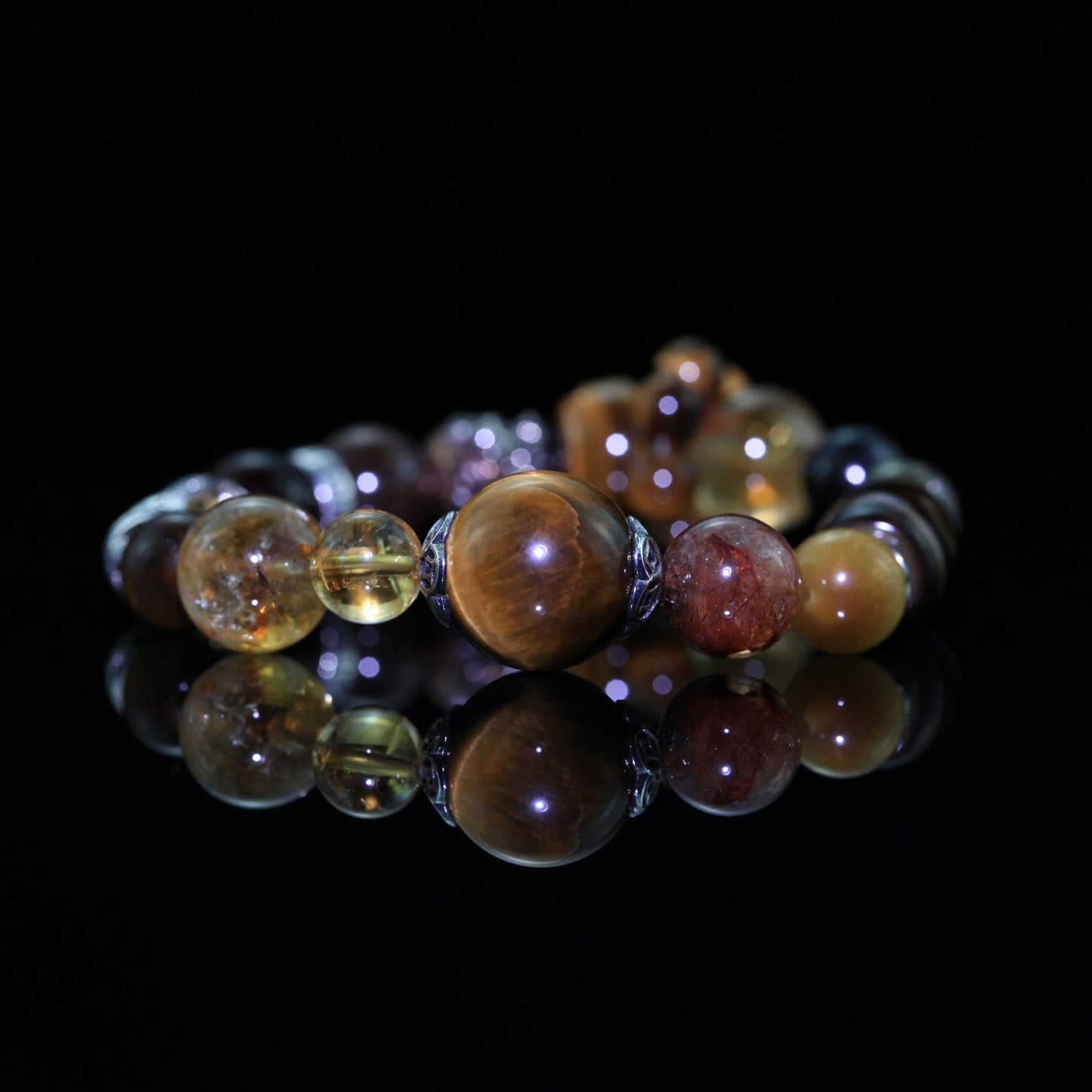 Tibetan Super Seven Quartz Bracelet