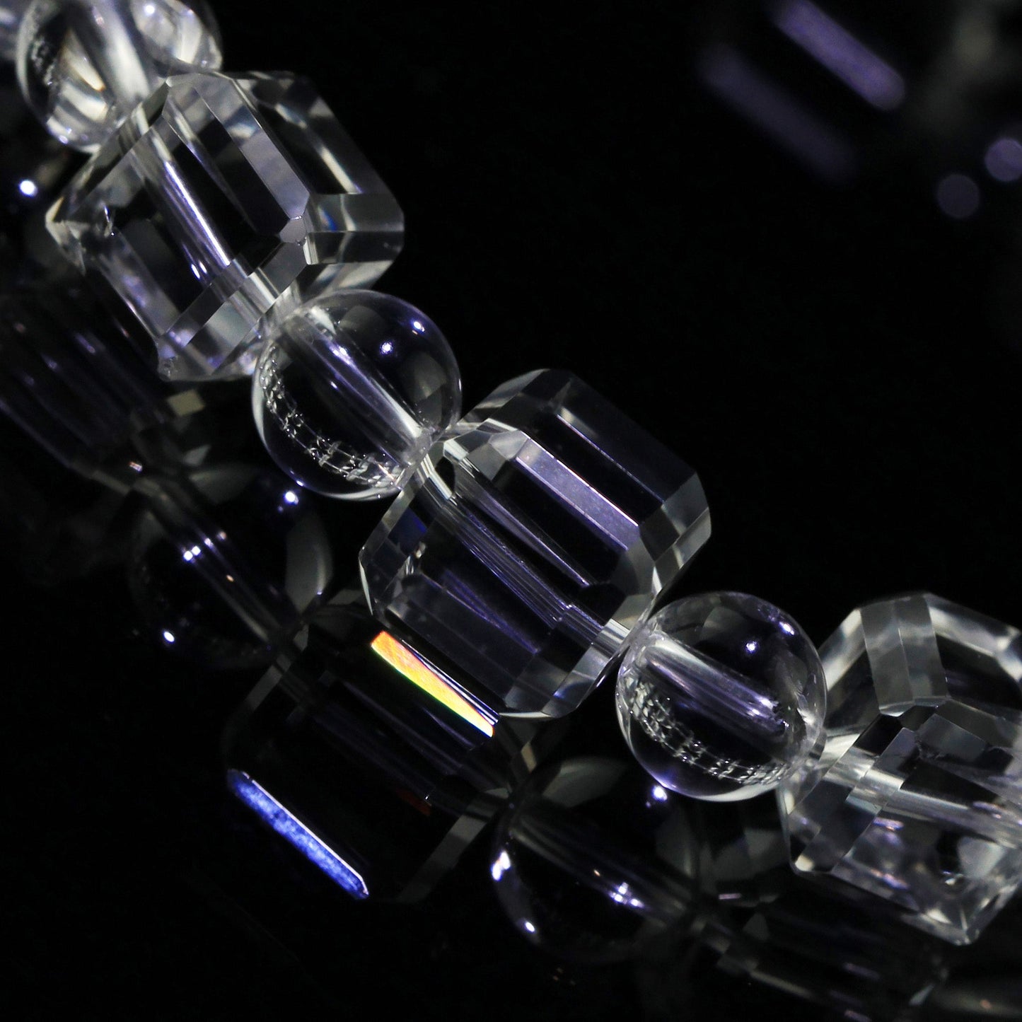 White Crystal Clarity Bracelet