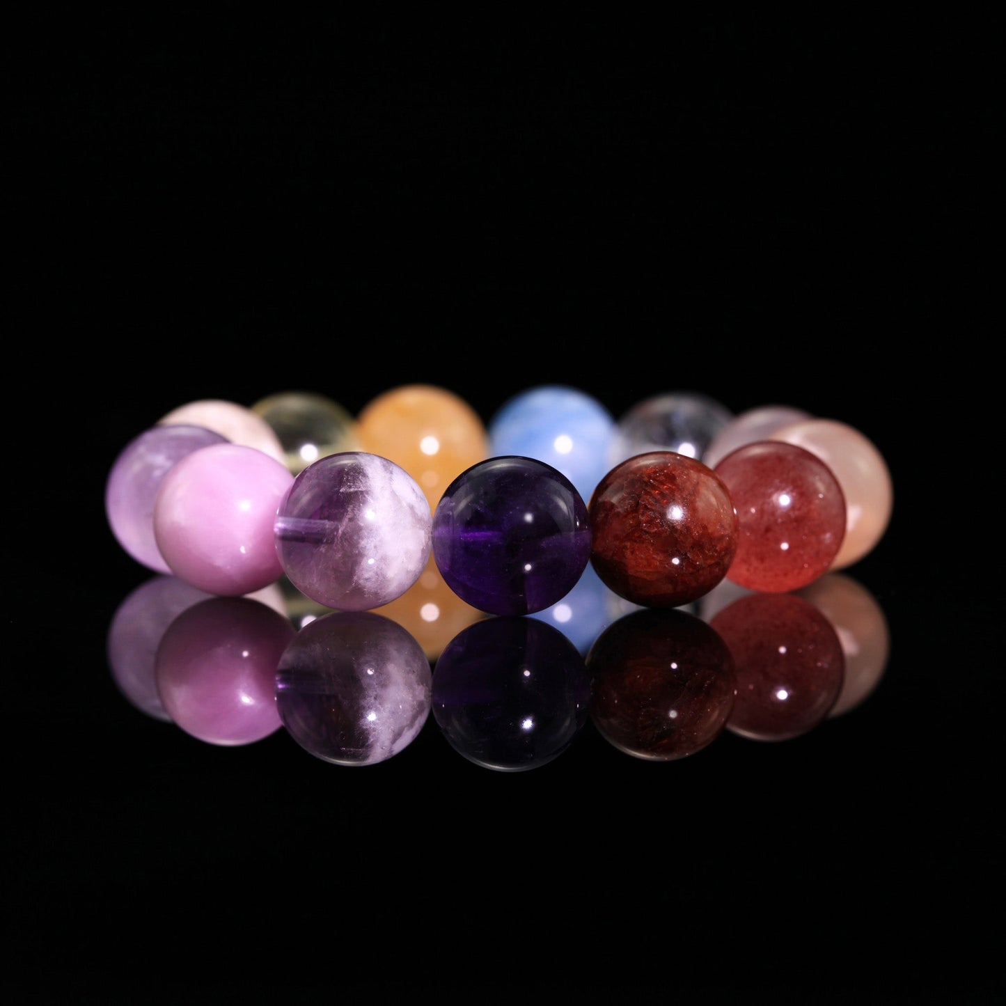 Rainbow Crystal Energy Bracelet