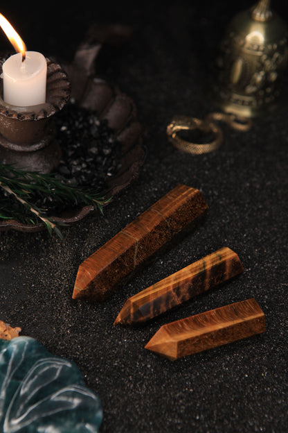 Empowered Tiger’s Eye Tower for Courage & Magickal Confidence
