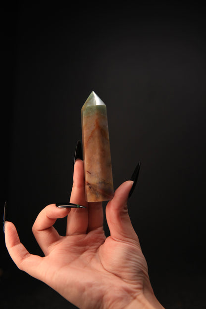 Sacred Ocean Jasper Tower for Joy & Emotional Flow