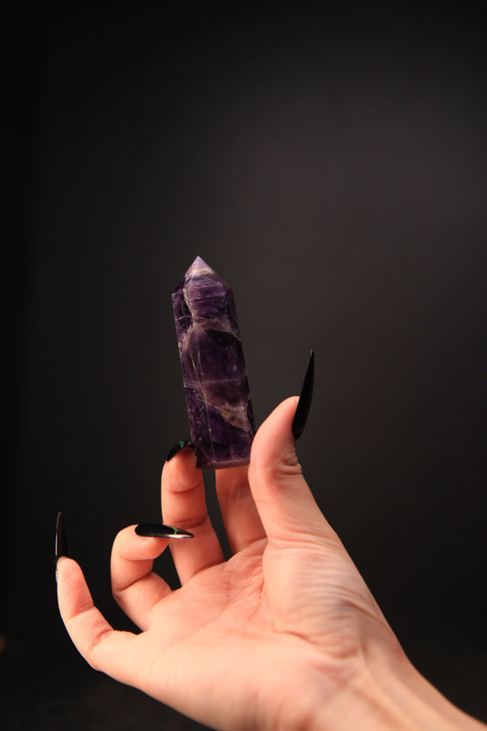 Ethereal Amethyst Wand for Intuition & Divine Connection