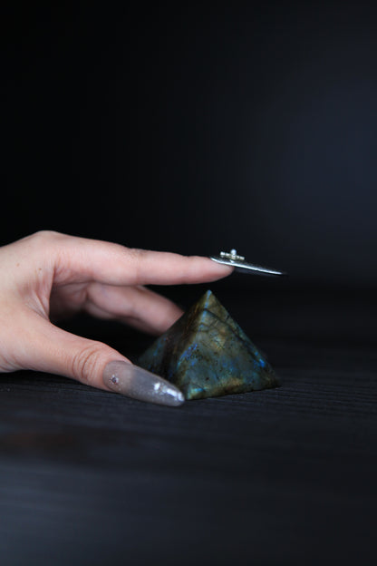 Labradorite Pyramid for Intuition & Mystery