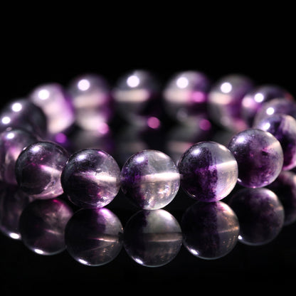 Purple Phantom Fluorite Bracelet 