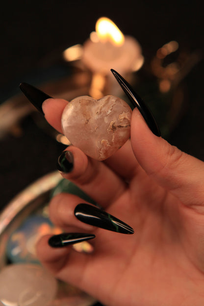 Enchanted Heart-Shaped Crystal for Love, Healing & Radiant Energy
