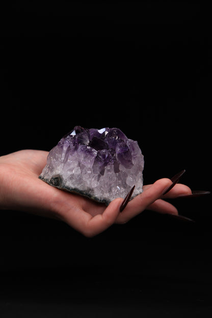 Witch’s Amethyst Cluster for Intuition & Magickal Serenity